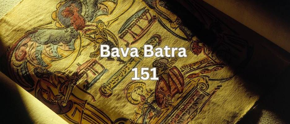 Napi Talmud - Bava Batra 151: "Még nem halt meg."